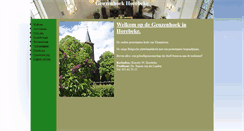 Desktop Screenshot of geuzenhoek.be